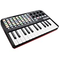Los mejores  - AKAI Professional APC KEY 25 - Teclado controlador MIDI USB para Ableton con 25 teclas de estilo piano- disparador de…
